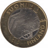 Монета. Финляндия. 5 евро 2011 год. Исторические регионы Финляндии. Уусимаа. ав.