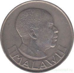 Монета. Малави. 1 квача 1971 год.