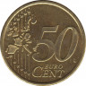 Монета. Франция. 50 центов 2001 год. рев.