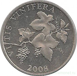 Монета. Хорватия. 2 липы 2008 год.