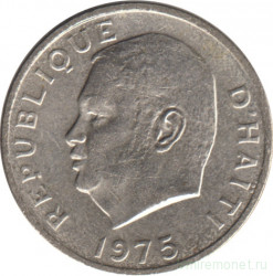 Монета. Гаити. 5 сантимов 1975 год. ФАО.