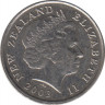 Монета. Новая Зеландия. 5 центов 2003 год. ав.
