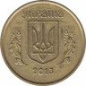 Монета. Украина. 10 копеек 2013 год. ав.