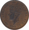 Монета. Ньюфаундленд. 1 цент 1943 год. рев.