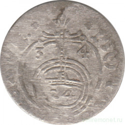 Монета. Польша. Полторак (1,5 гроша) 1634 год. Владислав IV.