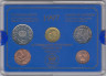 Монета. Швеция. Годовой набор 1997 год. С жетоном "Изготовление медалей в XVI веке". ав.