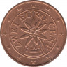 Монета. Австрия. 2 цента 2008 год. ав.