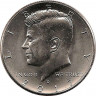 Аверс. Монета. США. 50 центов 2017 год. Монетный двор D.