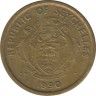 Монета. Сейшельские острова. 10 центов 1990 год. ав.
