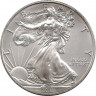 Аверс. Монета. США. 1 доллар 2011 год. Шагающая свобода.