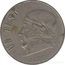 Монета. Мексика. 1 песо 1979 год.