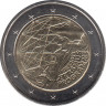 Монета. Германия. 2 евро 2022 год. 35 лет программе Эразмус. (F). ав.