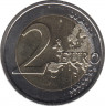 Монета. Германия. 2 евро 2022 год. 35 лет программе Эразмус. (F). рев.
