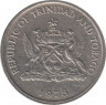 Монета. Тринидад и Тобаго. 10 центов 1978 год. ав.
