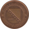  Монета. Босния-Герцеговина. 20 фенингов 2008 год. ав.