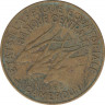 Монета. Экваториальная Африка (КФА). 10 франков 1965 год. ав.