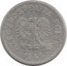 Монета. Польша. 1 злотый 1949 год. Алюминий.