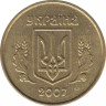  Монета. Украина. 10 копеек 2007 год. ав.