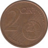 Монета. Италия. 2 цента 2012 год. рев.
