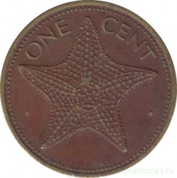 Монета. Багамские острова. 1 цент 1981 год.