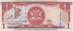 Банкнота. Тринидад и Тобаго. 1 доллар 2006 год. Тип 46А(2).