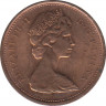 Монета. Канада. 1 цент 1967 год. 100 лет Конфедерации Канада. рев.
