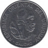 Монета. Уругвай. 100 песо 1989 год. ав.