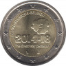 Монета. Бельгия. 2 евро 2014 год. 100 лет с начала Первой мировой войны. ав.