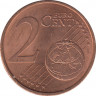 Монета. Франция. 2 цента 2011 год. рев.