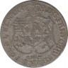 Монета. Курфюршество Саксония (Германия). 1/24 талера 1763 год. Фридрих Кристиан II. JFoF. ав.