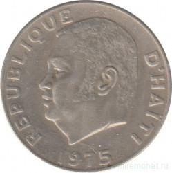 Монета. Гаити. 20 сантимов 1975 год. ФАО.