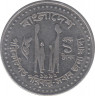 Монета. Бангладеш. 1 така 1992 год. ав.