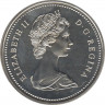 Монета. Канада. 1 доллар 1972 год. Серебро. рев.
