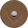 Монета. Британская Восточная Африка. 10 центов 1964 год. ав.
