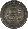Аверс. Монета. Германия. 2 евро 2017 год. Рейнланд-Пфальц (A).