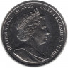 Монета. Великобритания. Британские Виргинские острова. 1 доллар 2002 год. Принцесса Диана.