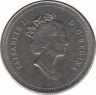 Монета. Канада. 10 центов 1990 год. рев.