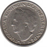 Монета. Нидерланды. 10 центов 1948 год. рев.