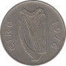 Монета. Ирландия. 10 пенсов 1976 год. ав.