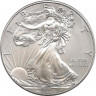 Аверс. Монета. США. 1 доллар 2012 год. Шагающая свобода.