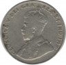 Монета. Канада. 5 центов 1923 год.