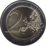 Монета. Германия. 2 евро 2020 год. 50 лет коленопреклонению в Варшаве. (F). рев.