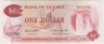 Банкнота. Гайана. 1 доллар 1966 - 1992 года. Тип 21f. ав.