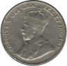Монета. Канада. 5 центов 1933 год.