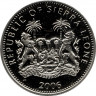 Монета. Сьерра-Леоне. 1 доллар 2006 год. 500 лет началу строительства Собора Святого Петра.