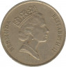 Монета. Бермудские острова. 1 доллар 1988 год. рев.