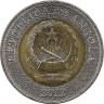 Монета. Ангола. 10 кванз 2012 год.