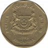 Монета. Сингапур. 1 доллар 1995 год. ав.