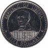 Монета. Либерия 5 долларов 2022 год. рев.