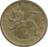 Реверс. Монета. Болгария. 10 стотинок 1992 год.